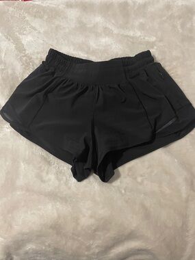 lululemon athletica Black Women's Running Shorts